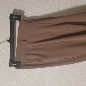 Torrid Brown Tapered Dress Pants